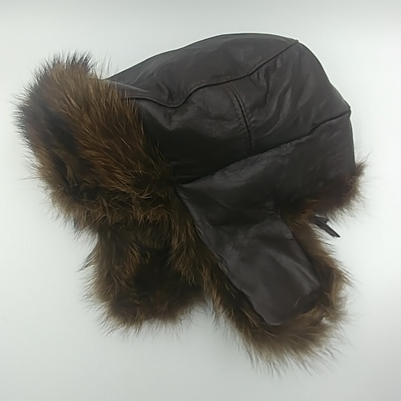 Mitchie's Dark Brown Fisher Fur Bomber/Trooper Hat - Picture 2 of 7